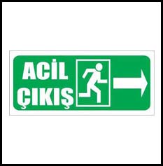 ACİL ÇIKIŞ LEVHASI SAĞ